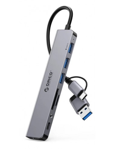 Orico 5 Port USB HUB + Reader